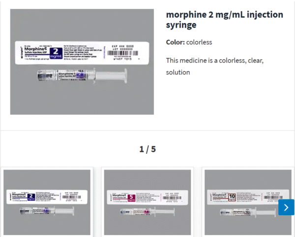 buy Morphine Injection