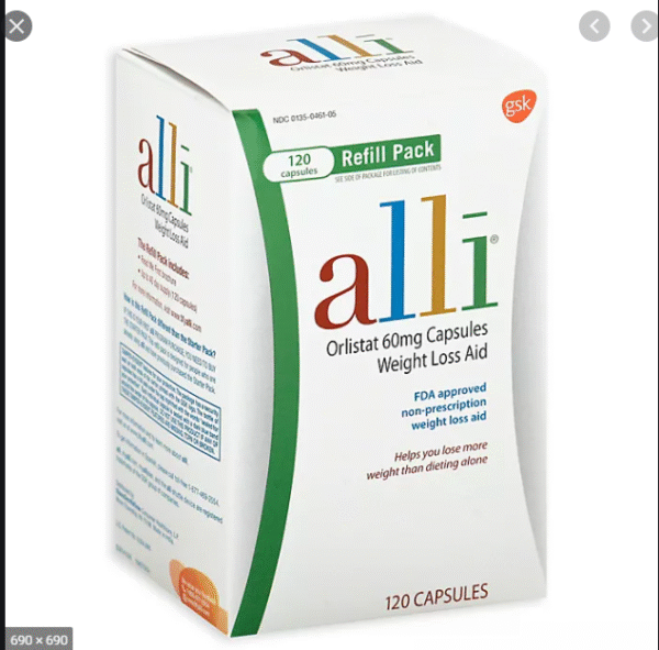 buy Alli (Orlistat) 60mg online