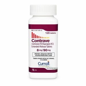 Buy Naltrexone/Bupropion 8mg/90mg (Contrave) Online